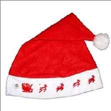 Shining christmas cap